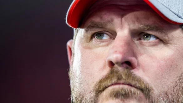 Kölns Trainer Steffen Baumgart. - © Tom Weller/dpa