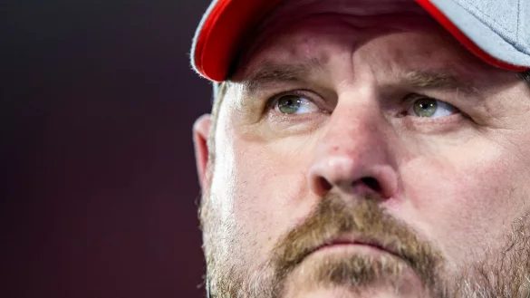 Kölns Trainer Steffen Baumgart. - © Tom Weller/dpa