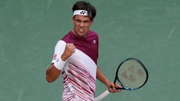 Beim ATP-Ranking wieder in den Top 100: Daniel Altmaier. - © John Minchillo/AP/dpa