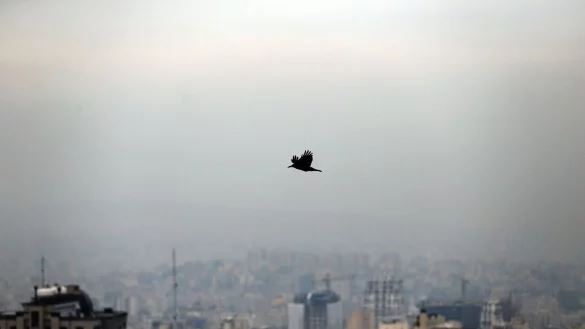 Das Derby in Teheran fand ohne Zuschauer statt, offiziell wegen der Luftverschmutzung in der Stadt. - &copy; Abedin Taherkenareh/dpa