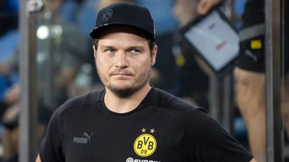 Dortmunds Trainer Edin Terzic wird mit seiner Mannschaft am Mittwoch gegen die Nationalmannschaft Vietnams spielen. - &copy; Marco Steinbrenner/dpa