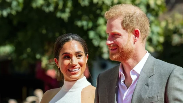 Prinz Harry und Herzogin Meghan bei einem Besuch in D&uuml;sseldorf 2022. - &copy; Rolf Vennenbernd/dpa
