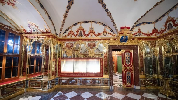 Rund drei Jahre nach dem Einbruch in das Gr&uuml;ne Gew&ouml;lbe in Dresden haben die Ermittler einen Gro&szlig;teil der Beute gefunden. - &copy; Sebastian Kahnert/dpa-Zentralbild/dpa