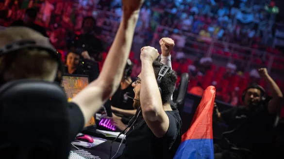 Nach dem Ausscheiden vieler Favoriten haben die Spieler von Outsiders mit der IEM Rio erstmals ein CS:GO-Major gewonnen. - © Adela Sznajder/ESL Gaming/dpa