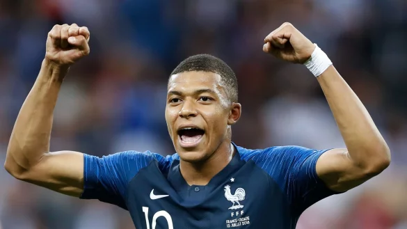 Franz&ouml;sischer Unterschiedsspieler: Kylian Mbapp&eacute;. - &copy; Francisco Seco/AP/dpa