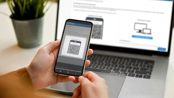 Sicher per VPN aus dem Internet ins Heimnetz: Das Wireguard-Verfahren mit der Einrichtung von Mobilgeräten per QR-Code soll es Anwenderinnen und Anwendern möglichst einfach machen. - © AVM GmbH/dpa-tmn