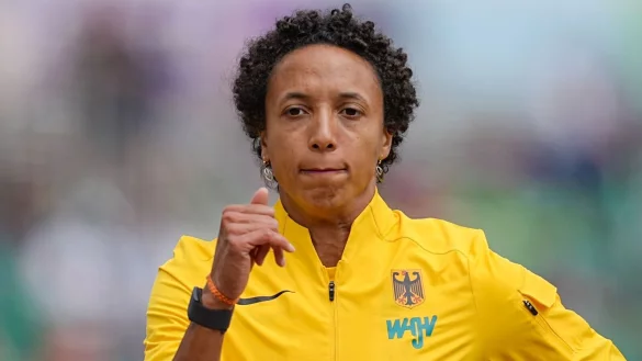 &Uuml;berlegt auch in der Halle auf Titeljagd zu gehen: Malaika Mihambo. - &copy; Michael Kappeler/Deutsche Presse-Agentur GmbH/dpa