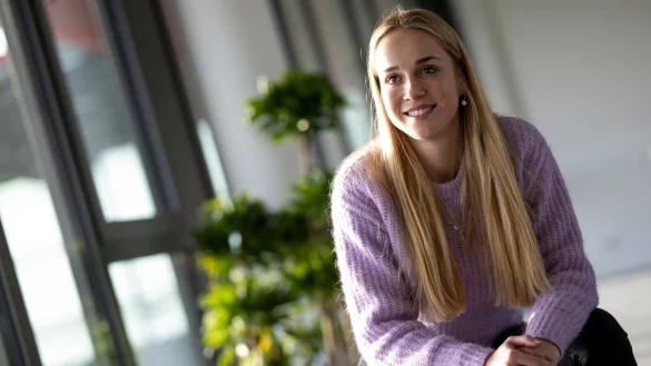 Fu&szlig;ball-Nationalspielerin Giulia Gwinn hatte sich zum zweiten Mal das Kreuzband gerissen. - &copy; Lennart Preiss/dpa