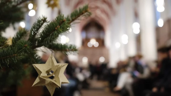 Eine Weihnachtsmotette in Leipzig. - &copy; Sebastian Willnow/dpa