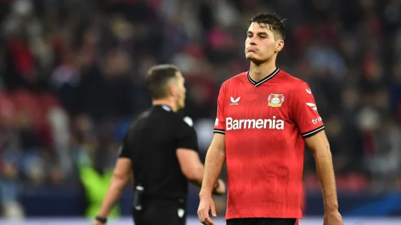 Leverkusens Patrik Schick. - &copy; Marius Becker/Deutsche Presse-Agentur GmbH/dpa/Archivbild