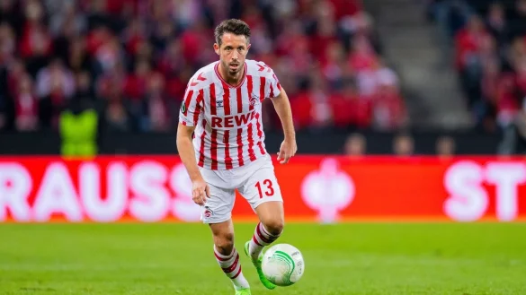 Muss erneut operiert werden: Mark Uth vom 1. FC K&ouml;ln. - &copy; Rolf Vennenbernd/dpa