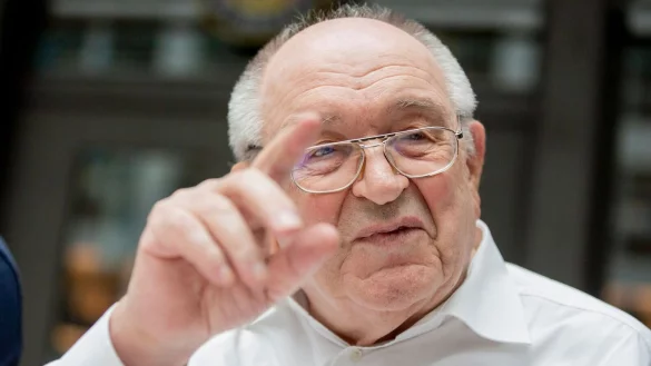 Im Alter von 82 Jahren gestorben: Werner Franke. - &copy; Christoph Soeder/dpa
