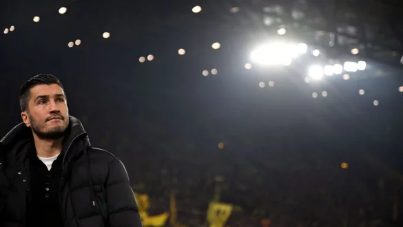 Zwei Tage vor dem Spiel gegen Hoffenheim hat BVB-Trainer Nuri Sahin ein Personal-Update gegeben. - © Bernd Thissen/dpa