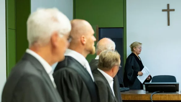 In M&uuml;nchen beginnt der Prozess gegen zwei Fondsmanager wegen Cum-Ex-Steuerhinterziehung. - &copy; Lennart Preiss/dpa