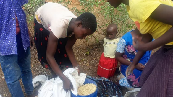 Millionen Menschen sind auf Nahrungsmittelhilfe angewiesen. (Archivbild) - &copy; Kenneth Jali/AP