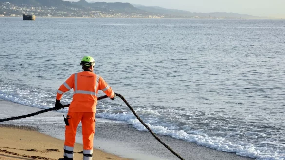 Jedes Jahr gibt es 150 bis 200 Sch&auml;den an Unterseekabeln (Archivbild) - &copy; David Oller/EUROPA PRESS/dpa