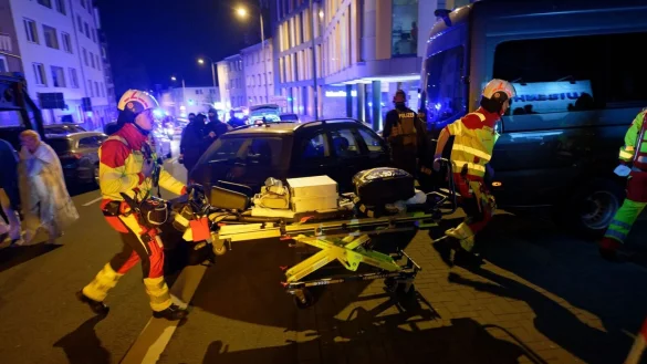 Im Prozess wegen Brandstiftung und versuchten Mordes vor dem Landgericht Aachen hat die Staatsanwaltschaft eine Strafe von elf Jahren beantragt. Bei dem Brandanschlag entstand ein Schaden von 30 Millionen Euro. - &copy; Henning Kaiser/dpa