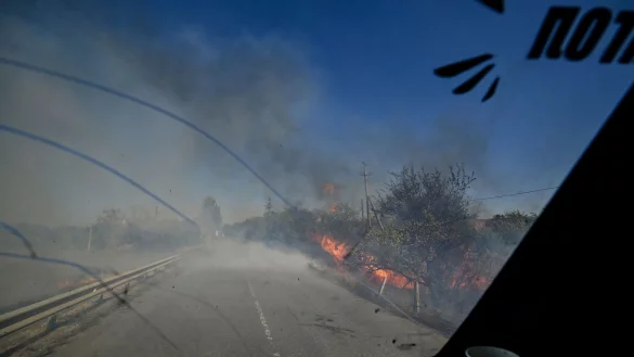 Um die Kleinstadt Kurachowe im ostukrainischen Gebiet Donezk wird seit Wochen erbittert gek&auml;mpft.(Archivbild) - &copy; -/Ukrinform/dpa