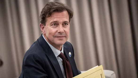 Der deutsche Botschafter in Israel, Steffen Seibert, hat sich erneut f&uuml;r die Freilassung aller israelischen Geiseln im Gazastreifen starkgemacht. - &copy; Michael Kappeler/dpa