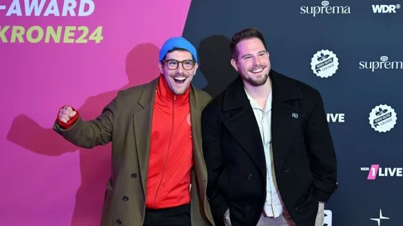 Die Wolter-Zwillinge Dennis (links) und Benjamin bekommen ihre eigene TV-Show im Hauptprogramm. - &copy; David Inderlied/dpa