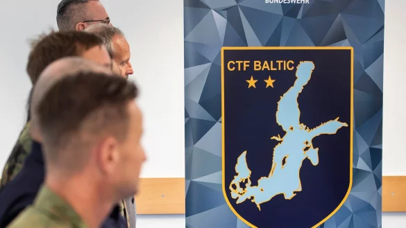 Das neue deutsche Marine-Hauptquartier in Rostock koordiniert Aufgaben der Nato f&uuml;r den Ostseeraum. (Archivbild) - &copy; Kristina Kolodin/Bundeswehr/dpa