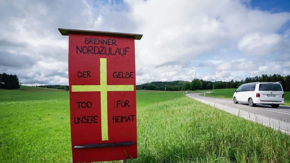 Die Planung f&uuml;r die deutsche Zulaufstrecke zum Brennerbasistunnel liegt um Jahre hinter &Ouml;sterreich und Italien zur&uuml;ck. Die Bundestagswahl bedeutet aller Voraussicht nach eine weitere Verz&ouml;gerung. - &copy; Uwe Lein/dpa