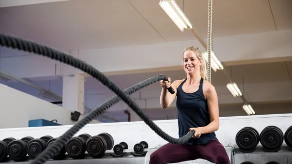 Power für die Psyche: Krafttraining führt schnell zu kleinen Erfolgen. - © Christin Klose/dpa-tmn