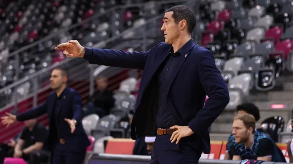 Trainer Roel Moors sah einen schwachen Bonner Schlussabschnitt in Riga. - &copy; J&uuml;rgen Schwarz/dpa