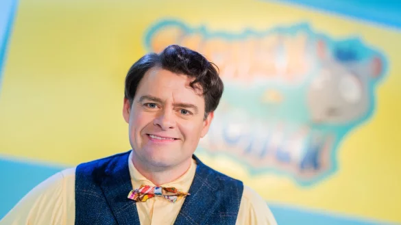 Max Giermann gilt als Verwandlungsk&uuml;nstler - nun spielt er im &laquo;Tatort&raquo; einen Kinderstar. - &copy; Rolf Vennenbernd/dpa