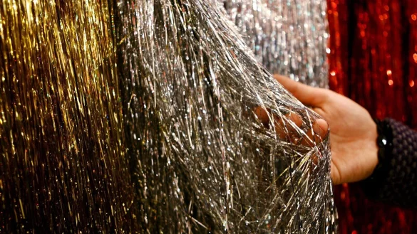 Lebensbedrohlich: Landet Lametta im Magen-Darm-Trakt der Katze, kann sie sich dort verknoten. - © Oliver Berg/dpa/dpa-tmn