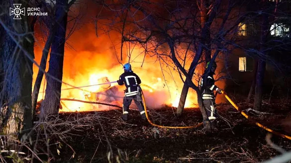 Sumy wird immer h&auml;ufiger Ziel russischer Angriffe. (Archivbild) - &copy; Uncredited/Ukrainian Emergency Service/AP