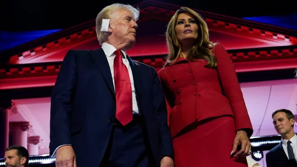 Seit 2005 sind Donald und Melania Trump verheiratet. - &copy; Julia Nikhinson/AP/dpa