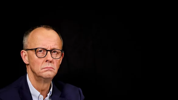 Wahlforscher rechnen ihm gute Chancen aus, der n&auml;chste deutsche Bundeskanzler zu werden: Unionsspitzenkandidat Friedrich Merz. - &copy; Christoph Reichwein/dpa