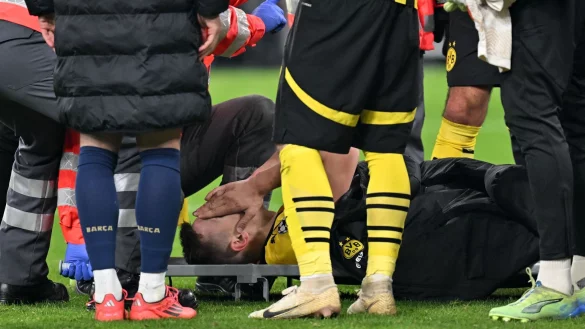 Nico Schlotterbeck fehlt Borussia Dortmund vorerst. - © Bernd Thissen/dpa