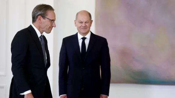 Der Neue in der Regierung ist ein sehr enger Vertrauter des Bundeskanzlers. - &copy; Christoph Soeder/dpa