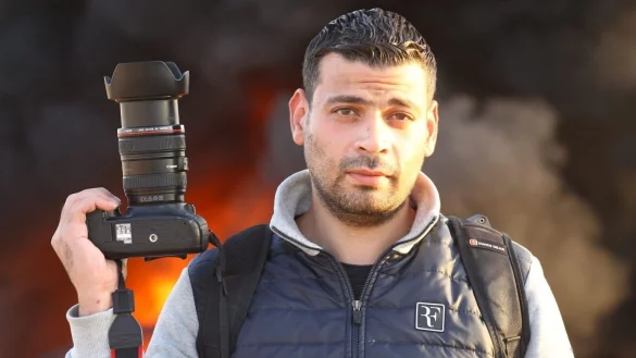 Der dpa-Fotograf Anas Alkharboutli wurde in Syrien get&ouml;tet. - &copy; --/dpa