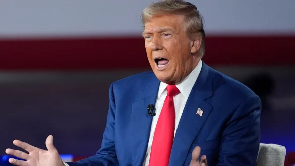 Donald Trump will nicht, dass sich die USA in den Konflikt in Syrien einmischen. (Archivbild) - © Evan Vucci/AP/dpa