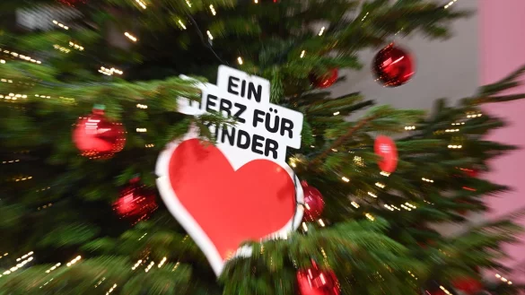 Die Organistation "Ein Herz f&uuml;r Kinder" gibt es seit mehr als 45 Jahren. (Archivbild) - &copy; Jens Kalaene/dpa-Zentralbild-POOL/dpa