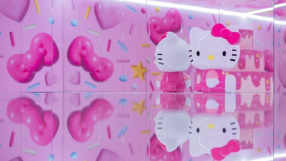 Hello Kitty hat Geburtstag. - &copy; Rolf Vennenbernd/dpa