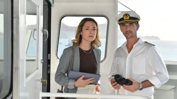 Das BKA ermittelt dieses Mal an Bord des Traumschiffs. - &copy; Dirk Bartling/ZDF/dpa