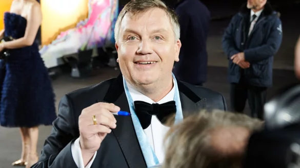 Hape Kerkeling, Entertainer, Komiker, Autor und Schauspieler, geh&ouml;rt zu den beliebtesten deutschen Fernsehstars (Archivbild von 2019). - &copy; Annette Riedl/dpa