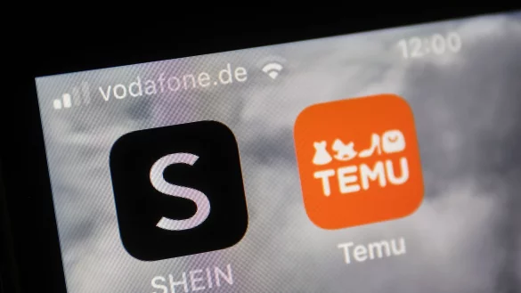 Temu und Shein sind bei Kunden beliebt - und stechen bei manchen auch den Black Friday aus. (Symbolbild) - &copy; Oliver Berg/dpa