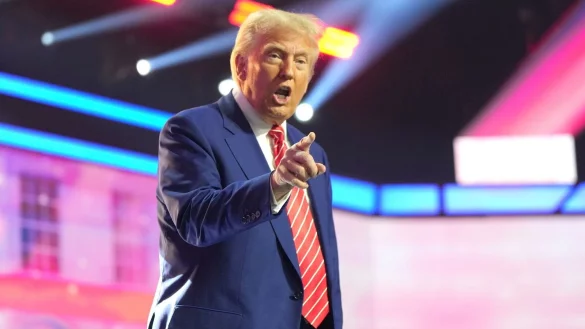 Panama, Kanada, Grönland – Donald Trump zeigt bereits vor seiner Amtseinführung, welche Themen er in Angriff zu nehmen gedenkt. (Archivbild) - © Rick Scuteri/FR157181/dpa