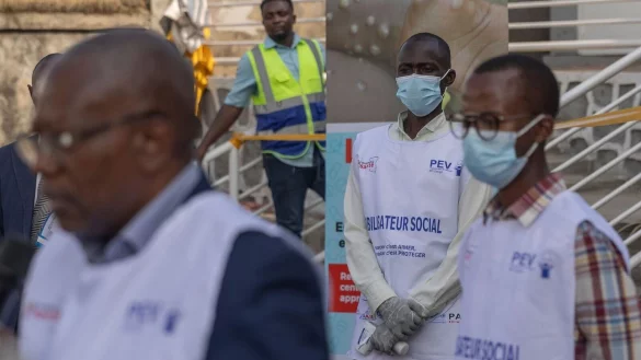 Mitarbeiter des Gesundheitswesens im Kongo haben derzeit viel zu tun, neben Mpox auch mit der ominösen «Krankheit X». - © Moses Sawasawa/AP/dpa