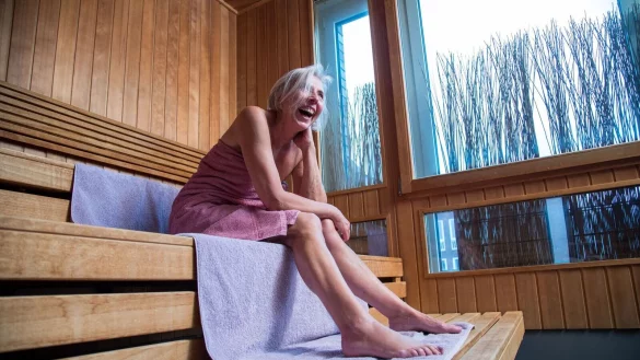 Gl&uuml;cksfall: Wer die Sauna f&uuml;r sich alleine hat, muss sich nicht &uuml;ber andere Menschen &auml;rgern. - &copy; Christin Klose/dpa-tmn