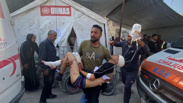 70 Prozent der Todesopfer im Gazastreifen seien Zivilisten, so der Bericht. - &copy; Hadi Daoud Apaimages/APA Images via ZUMA Press Wire/dpa