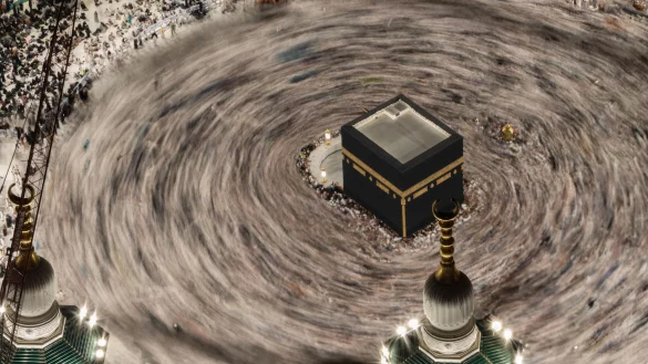 Saudi-Arabien beheimatet mit Mekka eines der größten Heiligtümer für Muslime. - © -/SPA/dpa