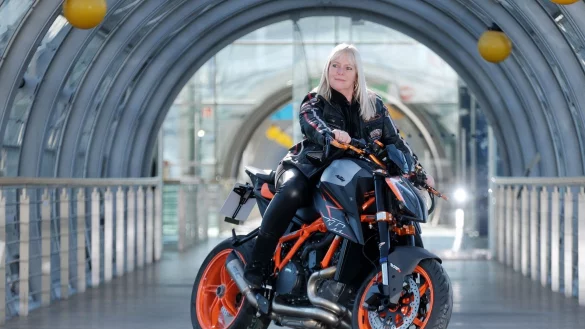 Die goldenen Zeiten bei KTM sind vorbei. Das Unternehmen steckt tief in der Krise. - &copy; Sebastian Willnow/dpa