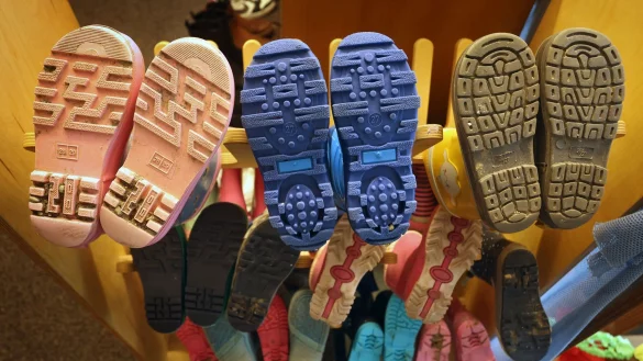 H&auml;ufiger als sonst war die Betreuungssituation in den Kitas eingeschr&auml;nkt. (Archivbild) - &copy; Karl-Josef Hildenbrand/dpa