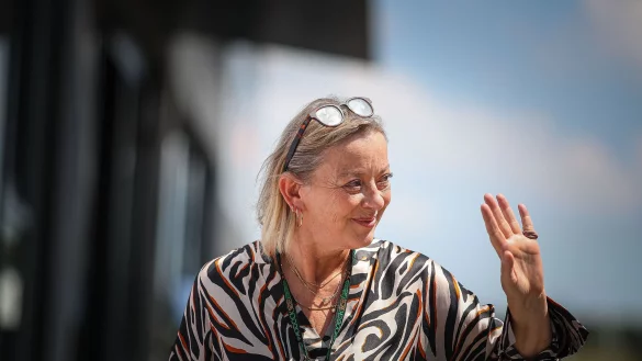 Sabine Kehm ist Zeugin im Prozess um die Schumacher-Erpressung. - © Federico Basile/Ipa Sport/IPA via ZUMA Press/dpa